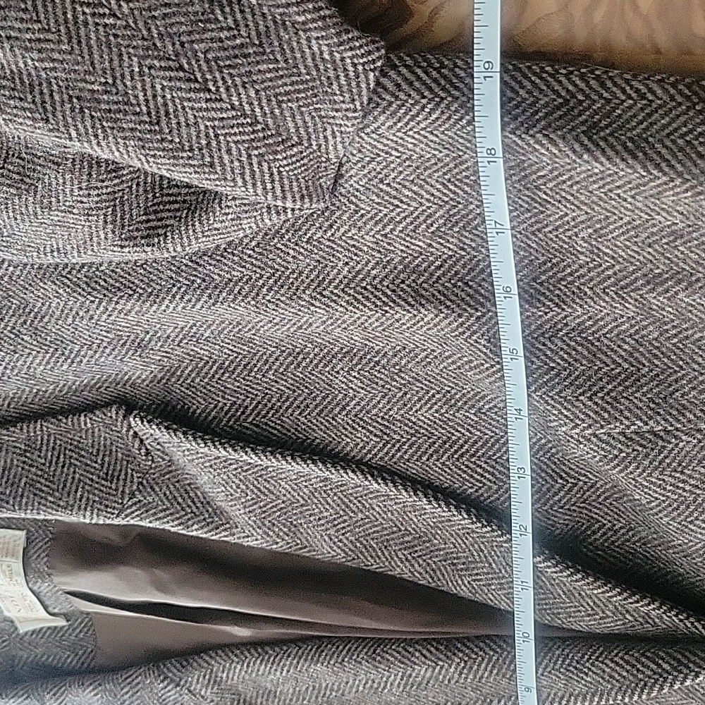 Pendleton Brown Herringbone Blazer - image 6